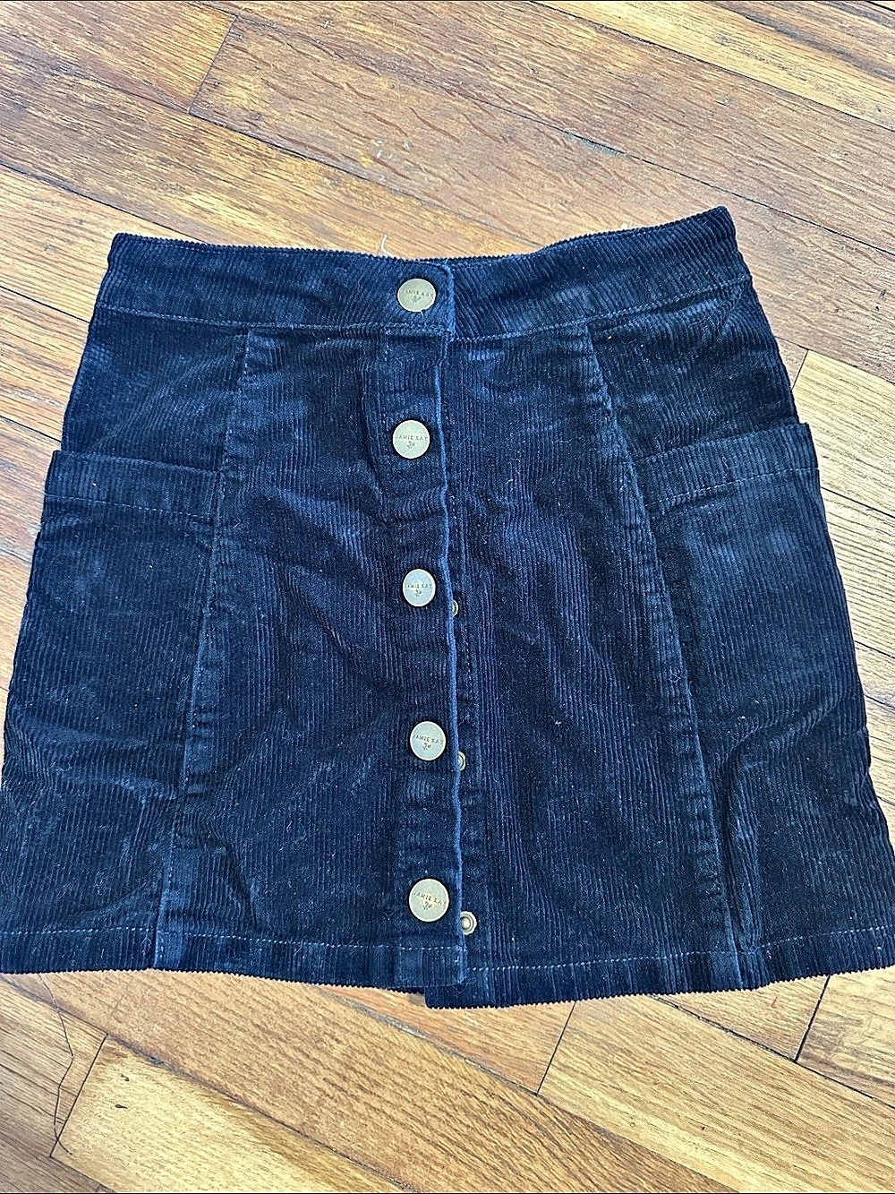 Jamie Kay Corduroy A-Line Mini Skirt (8)